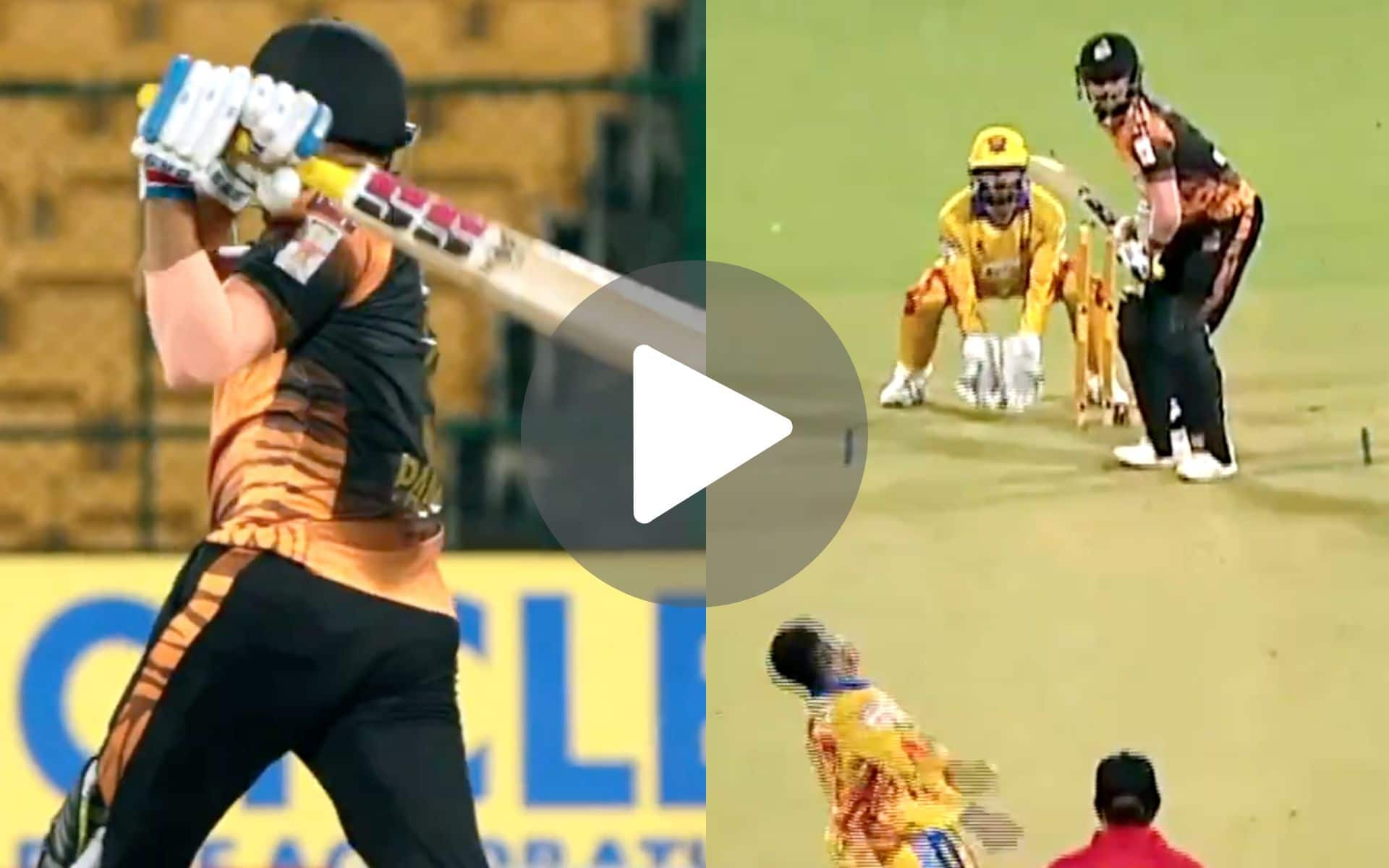 Manish Pandey's Trademark Vintage Boundary In Maharaja Trophy T20 2024 - Watch